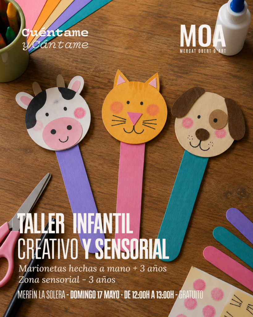 TALLER INFANTIL DOMINGO 17 DE MAYO