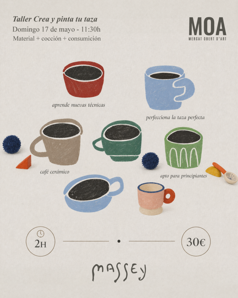 TALLER MASSEY CERAMICA CREA TU TAZA